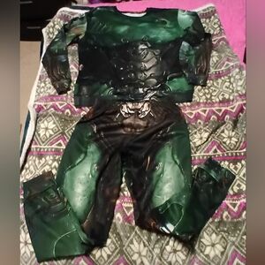 Men's Green Costume Set